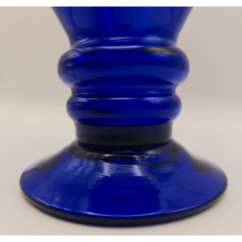 Vintage Vase Colbalt Blue 11.5